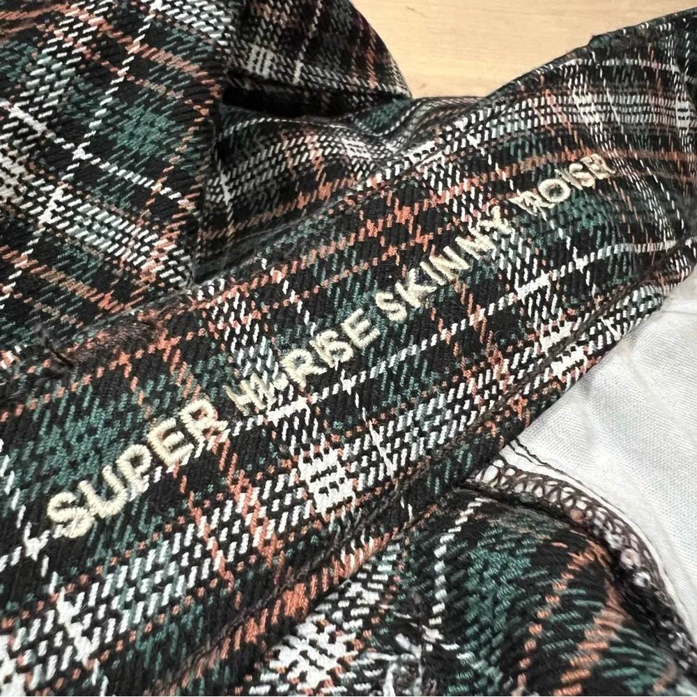 American Eagle Outfitters Pants Plaid Hi-Rise - Picture 17 of 17